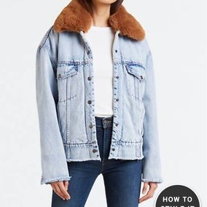 Levi’s Oversized Sherpa Trucker Jacket